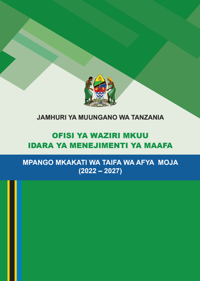 Mpango Mkakati wa Taifa wa Afya Moja 2022 - 2027